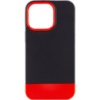 Чохол Apple iPhone 13 Pro Max - TPU+PC Bichromatic (Black / Red) - купити в SmartEra.ua