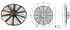 Вентилятор авто кондиционера конденсатора 14 дюймов 12v (Kormas) (2850m/h) тянущий