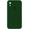 Чохол для Apple iPhone XR Silicone Case Square Full Camera Protective (AA) (Зелений / Army green) - купити в SmartEra.ua