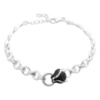 Серебряный браслет CatalogSilver с фианитами, вес изделия 12,65 гр (60001935) 1720 размер