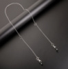 Цепочка для очков Silver luxury 10 10293 серебристая
