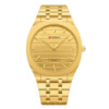 Чоловічий класичний годинник Curren 8444 Gold у золотистому кольорі з металевим браслетом