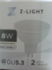 led лампа Z-LIGHT 8w GU5.3 MR16