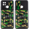 Ударостійкий чохол Camshield Serge Ring Camo для Xiaomi Poco C40, Зелений / Army Green - купити в SmartEra.ua