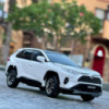 Модель автомобиля Toyota RAV4 2020 г. белая, масштаб 1:32, инерционная, свет и звук, Игрушечная модель Toyota RAV4 2020 года