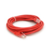 Патч-корд литой RITAR, UTP, RJ45, Cat.5e, 5m, красный, Cu (медь)
