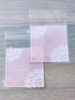 Пакетик з клейкою стрічкою (ніжно-рожевий)