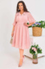 Коктейльна Сукня «Elegant Charm» 22024 Рожева