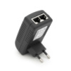 POE инжектор RITAR RT-PIN-12/24EU, 12V 2A (24Вт) с портами Ethernet 10/100Мбит/с, EU PLUG