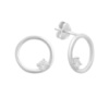 Серебряные серьги CatalogSilver с фианитами (2187431)
