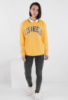 Жіночий жовтий світшот із написом