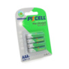 Аккумулятор PKCELL 1.2V AAA 1000mAh NiMH Already Charged, 4 штуки в блистере цена за блистер, Q12