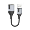 Перехідник Borofone BV19 Creator 2-in-1 USB to 3.5mm