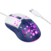 Миша дротова HOCO GM51 Sky luminous gaming wired mouse white＆blue (6942007675260)