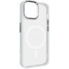 Чохол ArmorStandart Unit MagSafe для iPhone 13 Matte Clear Silver (ARM70445) (Код товару:36241)
