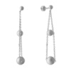 Серебряные серьги CatalogSilver без камней (2067634)