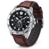 Чоловічий годинник Casio MTP-VD300L-1E з багатофункціональним циферблатом та шкіряним ремінцем