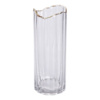 Ваза декоративна Glass Flower скляна 29.5 см, прозорий