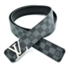 Женский кожаный ремень Louis Vuitton Цвет Серый brnd-40k-ua-070