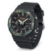 Чоловічий годинник Casio G-SHOCK GA-2100SU-1A з камуфляжним безелем та водозахистом 20 ATM