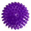 Масажний м'ячик EasyFit PVC 7.5 см м'який (надувний) фіолетовий