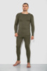 Термобелье мужское на флисе, цвет хаки, 247R003