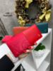 Червоний - вишуканий стильний жіночий гаманець на магніті, 19х9 см (1280)