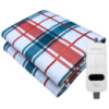 Електричне простирадло двоспальне Electric blanket 140х160 см ДВОЗОННЕ, Туреччина