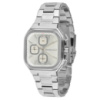 Чоловічий наручний годинник Guardo 012694-1 Silver з металевим браслетом та календарем