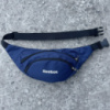 Бананка Reebok синя (лого біле)