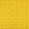 3D панель самоклеющаяся 700x770x7мм кирпич Желтый (010-7) SW-00000049