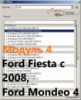 Модуль 4 загрузчика прошивок PCMflash - Бензиновые двигатели 1.25-1.6л, Ford Fiesta c 2008, Ford Mondeo 4