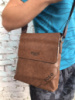 Стильная деловая мужская сумка POLO через плечо лучшего качество!