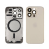 Корпус для Apple iPhone 14 Pro Gold (золотистый) с задним стеклом, рамкой и стеклом камеры
