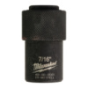 Перехідник ударний ShW MILWAUKEE, з квадрата 1/2'' на 7/16'' Hex