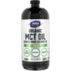 Органічна Олія МСТ, Organic MCT Oil, Now Foods, 946 мл