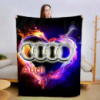 Плед 3D Audi-это престиж 2958_B 13432 135х160 см