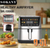 Аерофритюрниця на 9,5л Sokany SK-10066
