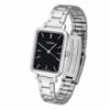 Жіночий годинник Casio LTP-V009D-1E — класична модель з прямокутним корпусом та металевим браслетом
