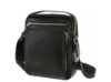 Сумка мессенджер Vintage 14578 кожаная Черная