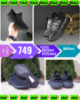 GET ( Yeezy Boost 350) Чёрные полный рефлектив