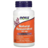 NOW Natural Resveratrol 50 mg 60 рослинних капсул