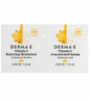 Набор пробников - Омолаживающие крем и сыворотка для лица с витамином С, пробиотиками * Derma E (США) *