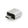 Переходник USB2.0(AF) OTG => microUSB(M), Silver, Пакет