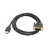 Кабель мультимедийный HDMI M to DVI M 1.8m 24+1pin Patron (CAB-PN-DVI-HDMI-18)