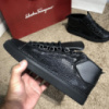 Ботинки Balenciaga Arena Crocodile High Top Sneakers Black