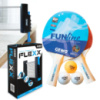 Набір для настільного тенісу Gewo Double-Fun + сітка Flexx (103360000)