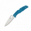 Нож складной Spyderco Endura 4 Flat Ground синий (C10FPBL)