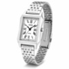 Жіночий годинник Casio LTP-B190D-7B у класичному стилі з прямокутним корпусом та сталевим браслетом