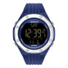 Чоловічий спортивний годинник Sanda 6093 Blue-Silver з електронним циферблатом та захистом 5 ATM